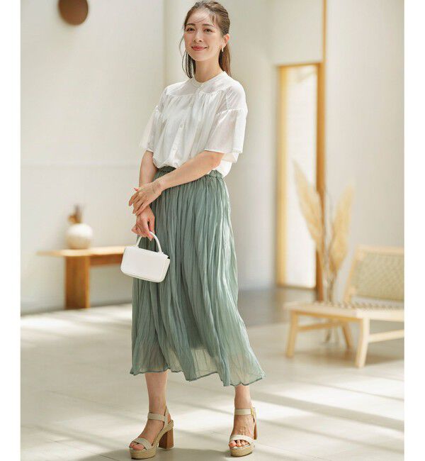 組曲「【WEB限定】エスパンディシアープリーツスカート」|スカート|