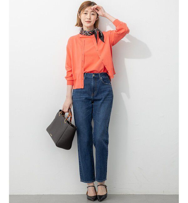 23区「【RED CARD TOKYO&times;23区】スリムストレート デニム パンツ」|デニム|