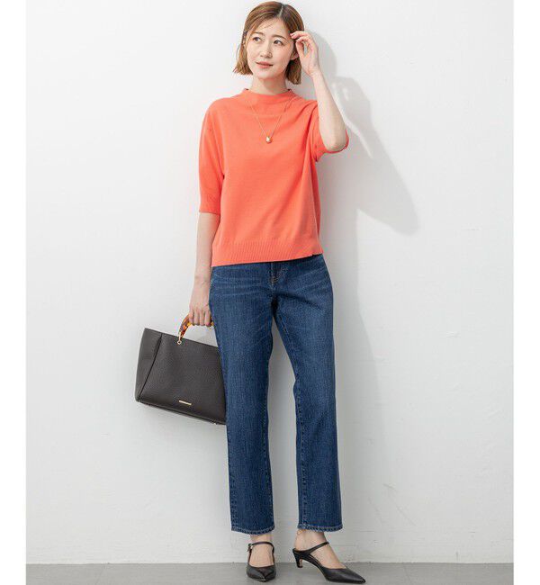 23区「【RED CARD TOKYO&times;23区】スリムストレート デニム パンツ」|デニム|