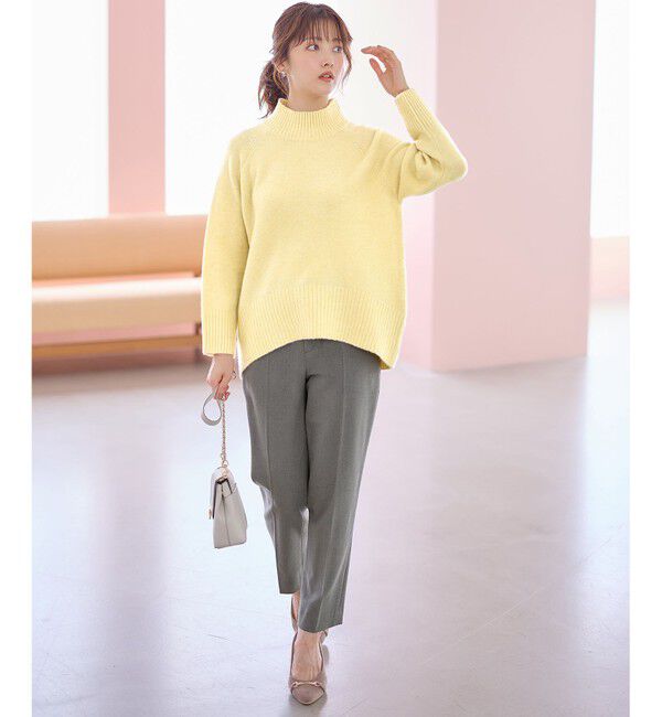 ANY SIS「【大人百花掲載 ヨンアさん着用】シリーズ累計7万本突破！サーモ2WAYストレッチ テーパードパンツ」|その他|