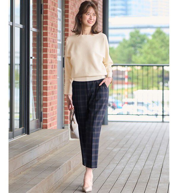 ANY SIS「【大人百花掲載 ヨンアさん着用】シリーズ累計7万本突破！サーモ2WAYストレッチ テーパードパンツ」|その他|