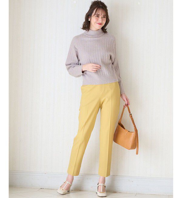 ANY SIS「【大人百花掲載 ヨンアさん着用】シリーズ累計7万本突破！サーモ2WAYストレッチ テーパードパンツ」|その他|