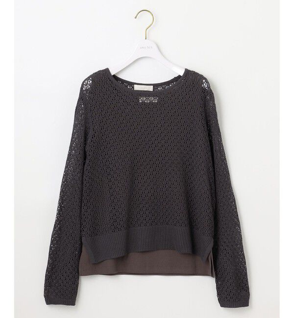 any SiS「【2SET】メッシュニット セット」|ニット・セーター|