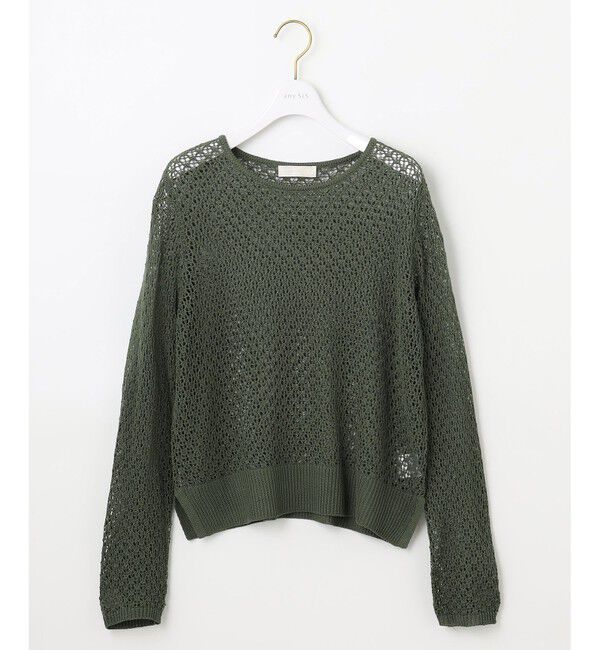 any SiS「【2SET】メッシュニット セット」|ニット・セーター|