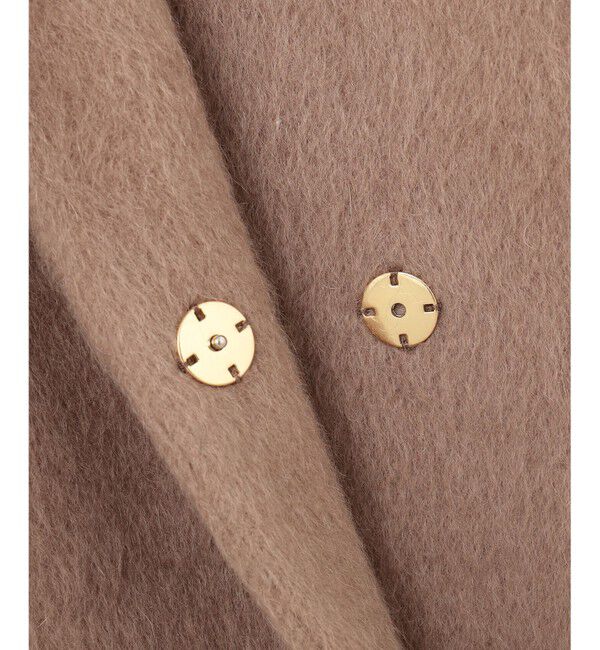 BEIGE,「【WEB限定】EMERAUDE / ファージャケット」|ノーカラージャケット|