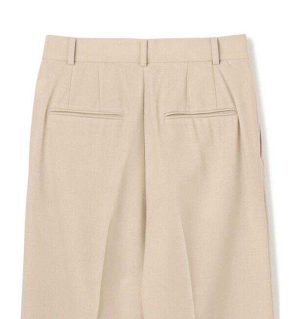 BEIGE,「【GISELe 6月号掲載】OREGANO / サマーウールタックワイドパンツ」|その他|