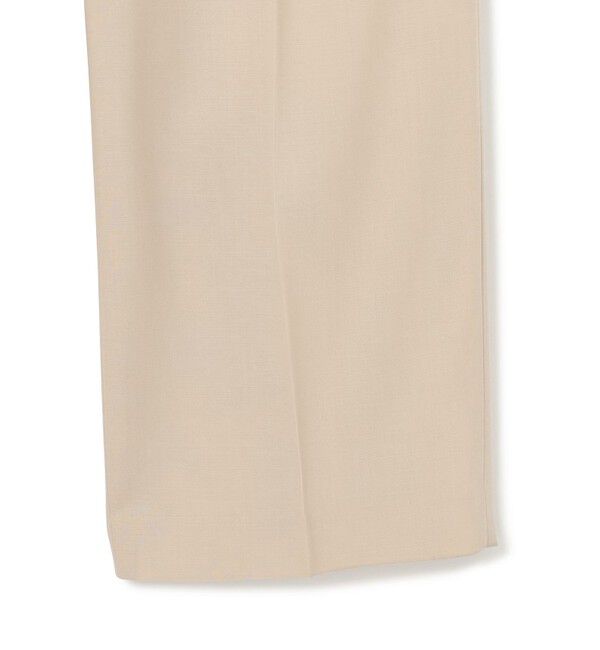 BEIGE,「【GISELe 6月号掲載】OREGANO / サマーウールタックワイドパンツ」|その他|