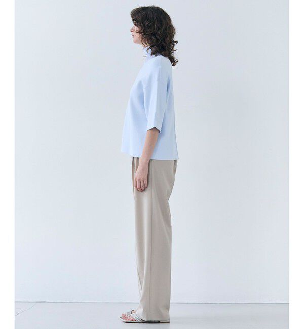 BEIGE,「【GISELe 6月号掲載】OREGANO / サマーウールタックワイドパンツ」|その他|