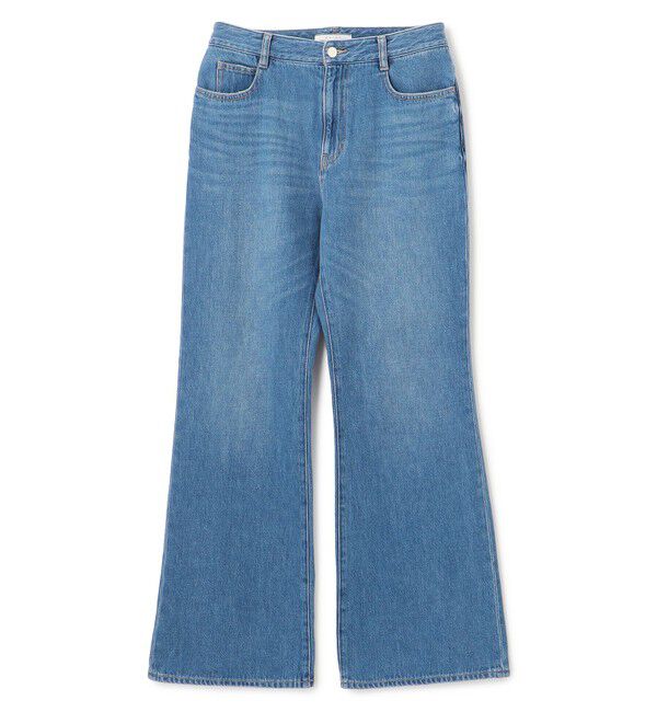 BEIGE,「【洗える・Oggi 11月号掲載】NAVIGLIO / フレアシルエットデニムパンツ」|デニム|