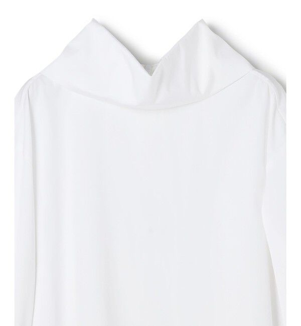 BEIGE,「【洗える】PERRY / コットンロールカラープルオーバーブラウス 」|シャツ・ブラウス|