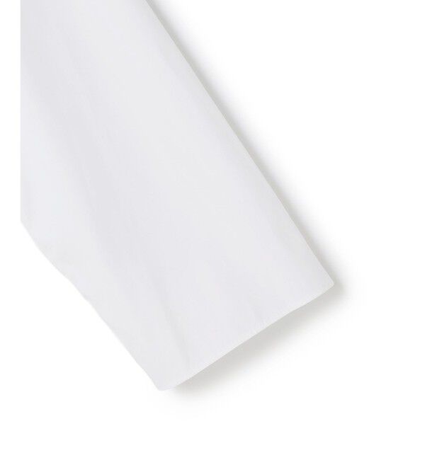 BEIGE,「【洗える】PERRY / コットンロールカラープルオーバーブラウス 」|シャツ・ブラウス|