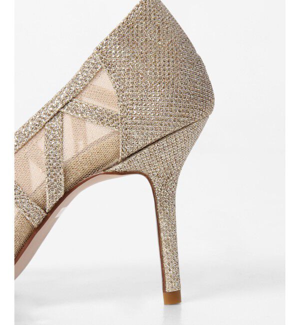 GRACE CONTINENTAL「ラインパターンパンプス」|パンプス|