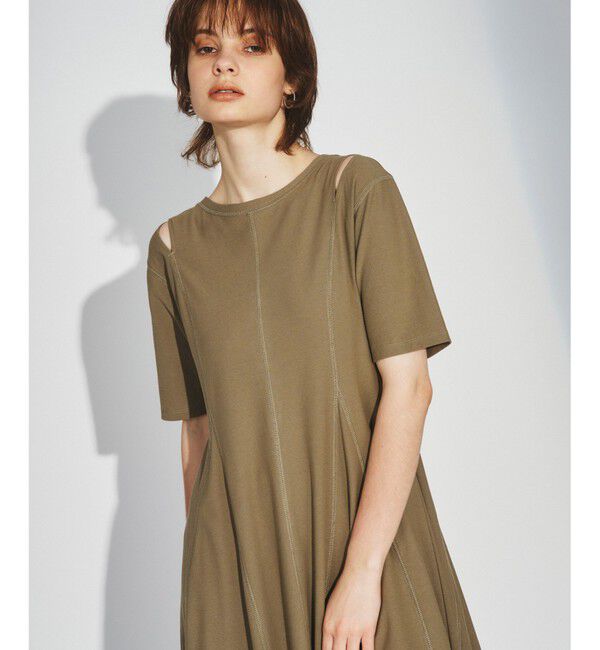 Diagram「切替フレアカットワンピース」|ワンピース|