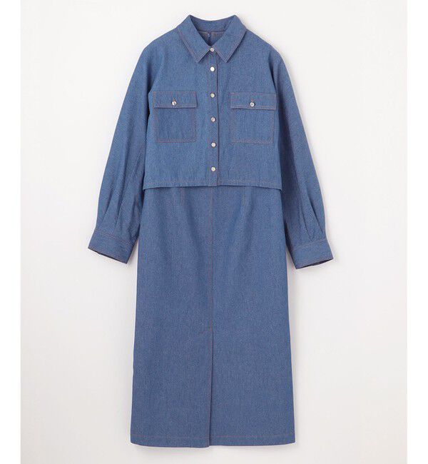 Diagram「セットデニムワンピース」|ワンピース|