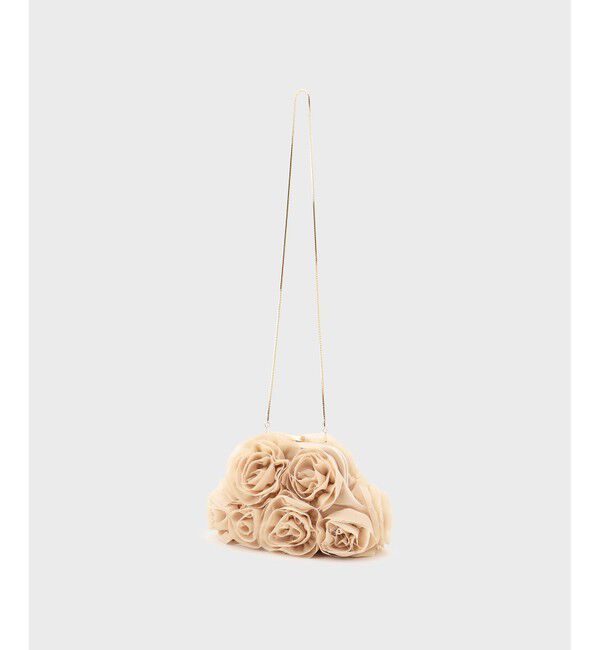 GRACE CONTINENTAL「ローズ刺繍バッグ」|ショルダー・メッセンジャー|