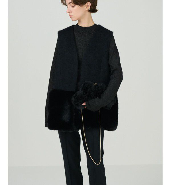 GRACE CONTINENTAL「ローズ刺繍バッグ」|ショルダー・メッセンジャー|