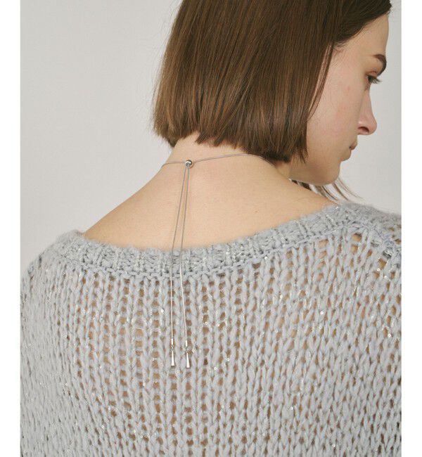 Diagram「メタルカーブチョーカー」|ネックレス|