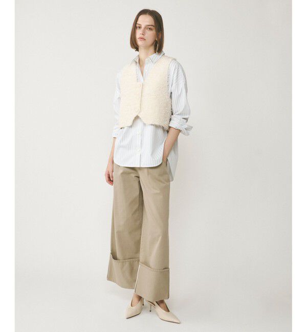  「ツイードショートジレジャケット」|ベスト・ジレ|