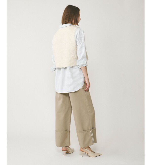  「ツイードショートジレジャケット」|ベスト・ジレ|