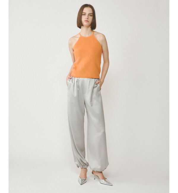  「ハイゲージ畦ニットトップ」|ニット・セーター|