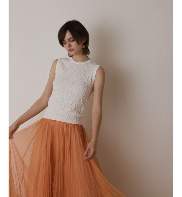  「モノグラムニットトップ」|ニット・セーター|