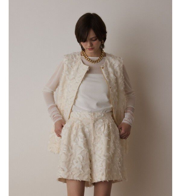  「カットジャガードショートパンツ」|その他|