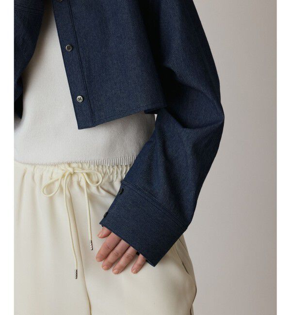  「タックスリーブデニムシャツ」|シャツ・ブラウス|