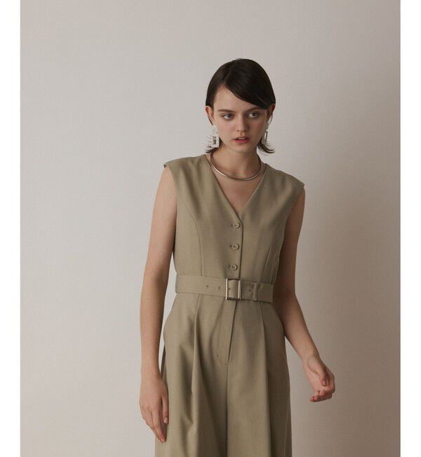 Diagram「ベルト付サロペット」|オールインワン|