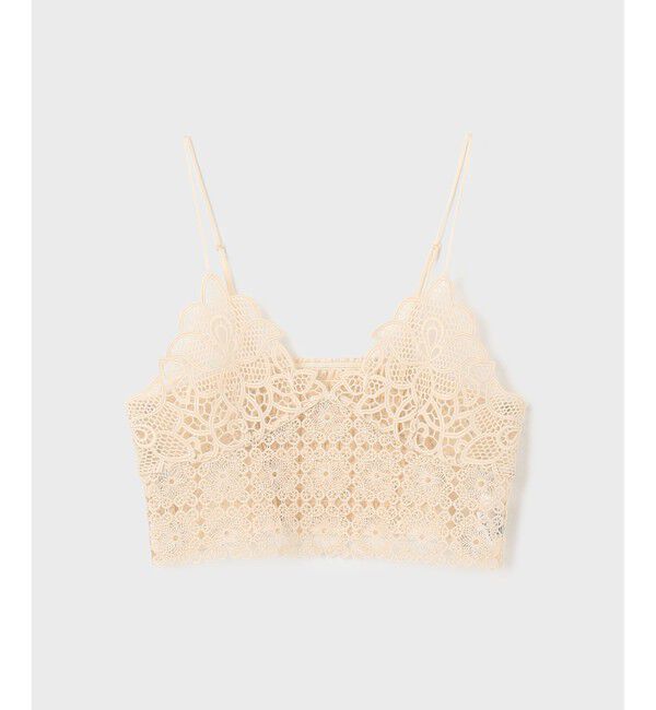 GRACE CONTINENTAL「レースキャミ付カフタンブラウス」|シャツ・ブラウス|