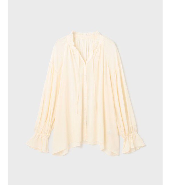 GRACE CONTINENTAL「レースキャミ付カフタンブラウス」|シャツ・ブラウス|