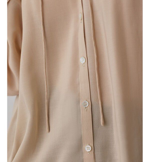 GRACE CONTINENTAL「レースキャミ付カフタンブラウス」|シャツ・ブラウス|