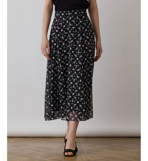 GRACE CONTINENTAL「ドットオパールスカート」|スカート|