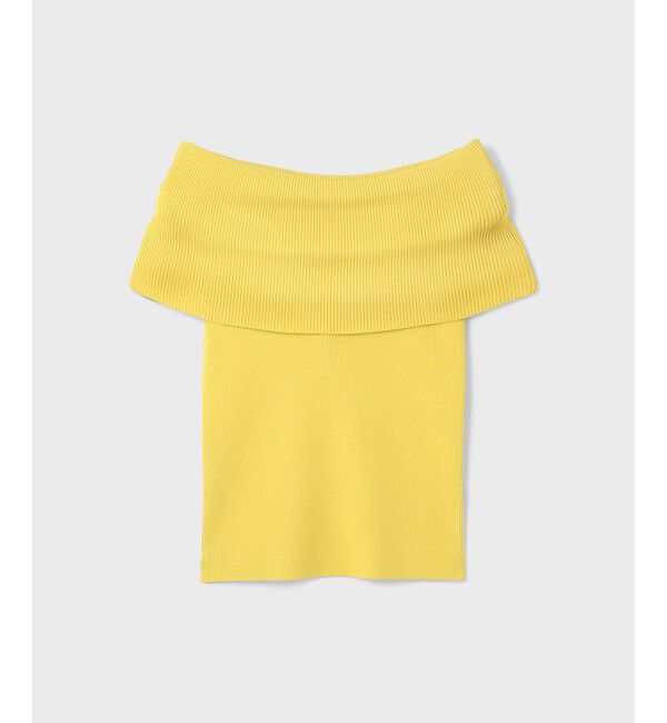 Diagram「オフショルリブニットトップ」|その他|