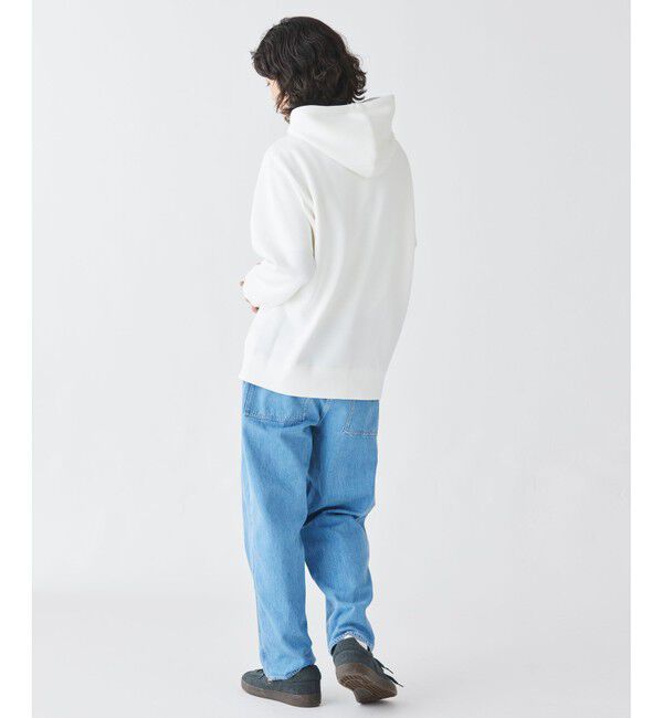 LACOSTE「鹿の子ニットワントーンフーディー / 鹿の子ニットプルオーバーパーカー」|パーカー|