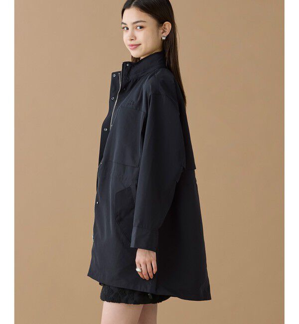 LACOSTE「撥水 ウエストドローコード ユーティリティマウンテンパーカー / フード収納可」|その他|