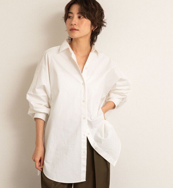 NOLLEY'S「【MAQWEL/マクウェル】オックスシャツ」|シャツ・ブラウス|