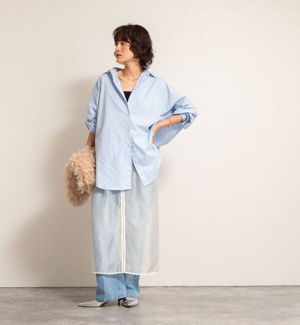 NOLLEY'S「【MAQWEL/マクウェル】オックスシャツ」|シャツ・ブラウス|