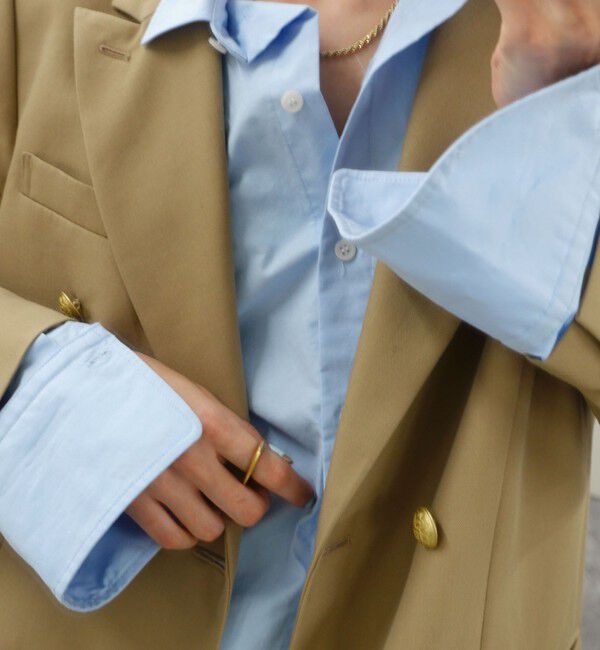 NOLLEY'S「【MAQWEL/マクウェル】オックスシャツ」|シャツ・ブラウス|