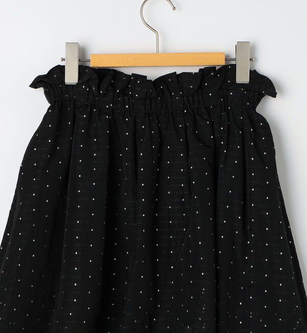 NOLLEY'S sophi「ウォッシャブルラメジャガードフレアスカート」|スカート|