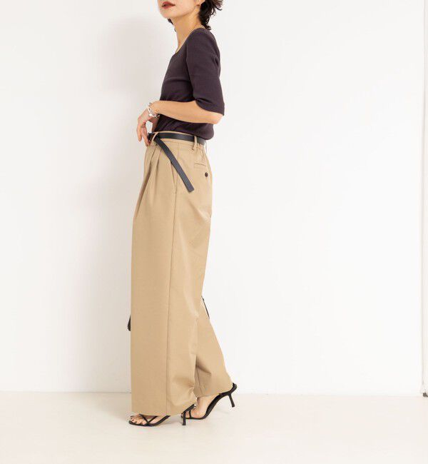 NOLLEY'S「ウォッシャブル撥水ツイルチノパンツ」|その他|