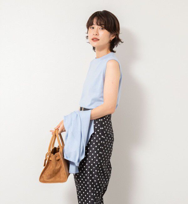 NOLLEY'S sophi「《アンサンブル対応》《手洗い可能》W混ラメハイネックプルオーバーニット」|ニット・セーター|