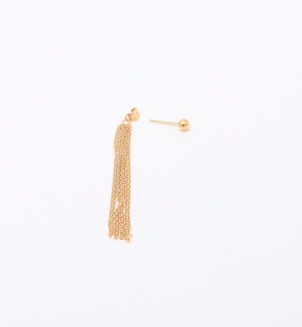 NOLLEY'S「【ANNA SOTTILOTTA/アンナソッティロッタ】FOUNTAINゴールドピアス」|ピアス|