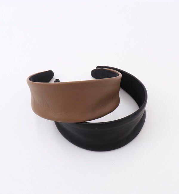 NOLLEY'S「【JENNIFER OUELLETTE/ジェニファーオレット】レザーカチューシャ」|カチューシャ|