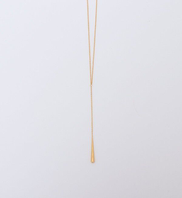 NOLLEY'S「【ANNA SOTTILOTTA/アンナソッティロッタ】 DROP ゴールドネックレス」|ネックレス|