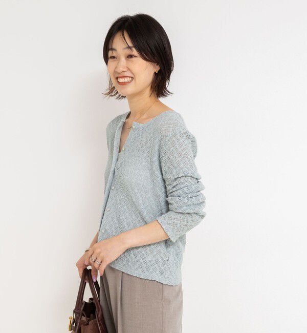 NOLLEY'S「2WAYレースカーディガン」|カーディガン|