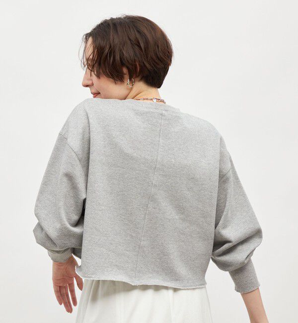 NOLLEY'S「ショート丈裏毛スウェット」|スウェット・ジャージ|