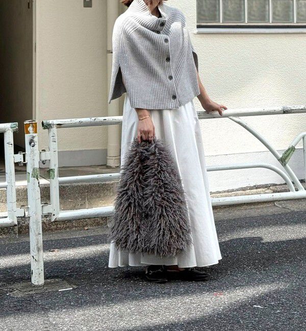 Rie Miller「【PR林☆別注】チベットラムフェイクファーバッグ」|ショルダー・メッセンジャー|