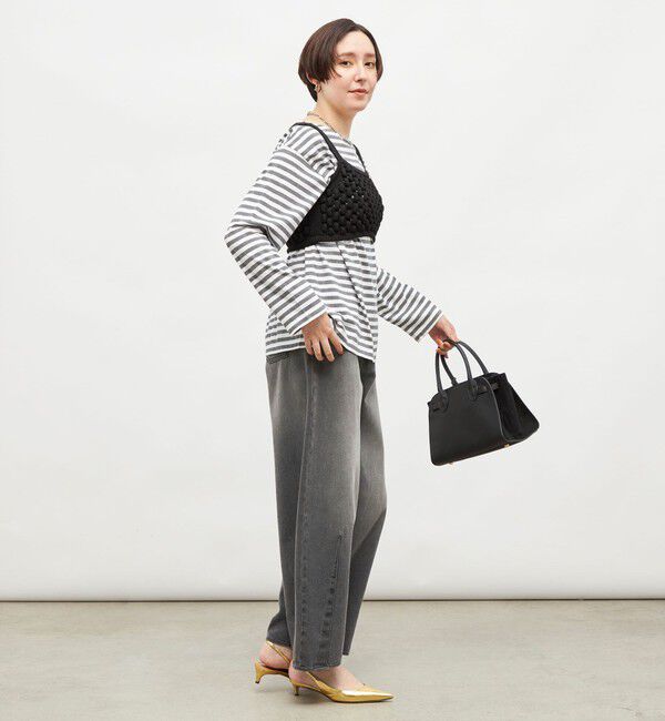 Laraaji「《手洗い可能》3D柄ビスチェ」|ニット・セーター|