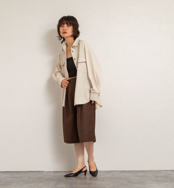 MAQWEL「【MAQWEL/マクウェル】ウォッシャブルバミューダパンツ」|その他|