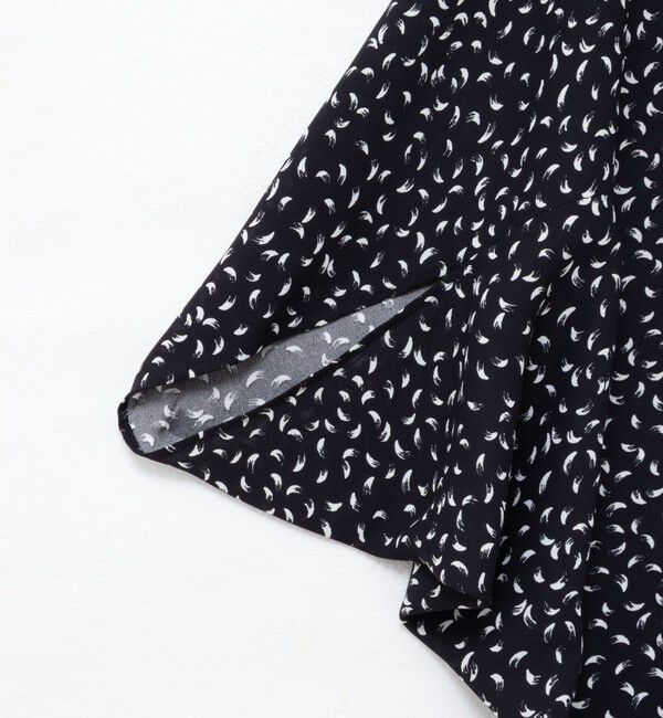 NOLLEY'S「ウォッシャブルバックサテンコクーンブラウス」|シャツ・ブラウス|